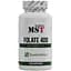 Витамины и минералы MST Nutrition Folate 400 Quatrefolic, 90 капсул - миниатюра 1