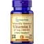 Витамины и минералы Puritan's Pride Vitamin E 100 IU Naturally Sourced, 100 капсул - миниатюра 1