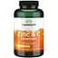 Цинк і Вітамін С Swanson Zinc & C Lozenges orange & lemon 200 таблеток - мініатюра 1