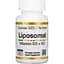 Липосомальный Витамин D3+K2 California Gold Nutrition 45 мкг 60 капсул - миниатюра 1