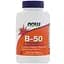 Комплекс B-50 Now Foods 250 вегетарианских капсул - миниатюра 1