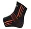 Бандажі на гомілкостоп Power System PS-6022 Ankle Support Evo Black/Orange XL (пара) (PS_6022_XL_Black/Orange) - мініатюра 2