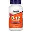 Витамины и минералы NOW Vitamin B12 1000 mcg, 250 леденцов - миниатюра 1