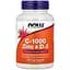 Вітаміни та мінерали NOW Vitamin C-1000 Zinc & D-3, 100 вегакапсул - мініатюра 1