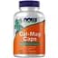 Витамины и минералы NOW Cal-Mag Caps, 120 капсул - миниатюра 1