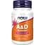 Вітаміни та мінерали NOW Vitamin A&D, 100 капсул - мініатюра 1