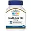Жирные кислоты 21st Century Norwegian Cod Liver Oil 110 капсул - миниатюра 1