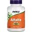 Натуральна добавка NOW Alfalfa 650 mg, 250 таблеток - мініатюра 1