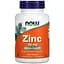 Вітаміни та мінерали NOW Zinc 50 mg, 250 таблеток - мініатюра 1