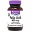 Фолиевая кислота Bluebonnet Nutrition 400 мг 90 вегетарианских капсул - миниатюра 1
