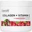 Для суглобів та зв'язок OstroVit Collagen + Vitamin C Raspberry lemonade with mint 200 г - мініатюра 1