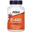 Вітаміни та мінерали NOW Vitamin E-400 Plus Selenium, 100 капсул - мініатюра 1