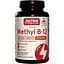 Вітаміни та мінерали Jarrow Formulas Vegan Methyl B-12 5000 mcg, 60 жувальних таблеток - Вишня - мініатюра 1