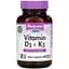 Витамины D3 и K2 Bluebonnet Nutrition 60 вегетарианских капсул - миниатюра 1