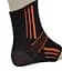 Бандажі на гомілкостоп Power System PS-6022 Ankle Support Evo Black/Orange XL (пара) (PS_6022_XL_Black/Orange) - мініатюра 6