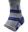 Бандажі на гомілкостоп Power System PS-6009 Ankle Support Pro Blue/White S/M (1 шт) (PS-6009_S/M_White-Blue) - мініатюра 5