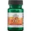 Фолієва кислота з вітаміном В 12 Swanson Folic Acid & B12, 30 вегетаріанських капсул (2022-09-0218) - мініатюра 1