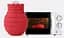 Грілка Xiaomi JORDAN & JUDY Silicone Hot Water Bag 313 мл [Red] [52747] - мініатюра 4