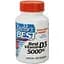 Вітамін D Doctor's Best Vitamin D3 5000 IU, 180 вегакапсул комплексне зміцнення кісток та зубів - миниатюра 1