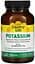 Калій цитрат Country Life Potassium 99 mg, 250 таблеток для підтримка нервів та м'язів - мініатюра 1