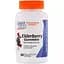 Чорна Бузина з Вітаміном С і Цинком Doctor's Best Elderberry Vitamin C & Zinc 60 цукерок - мініатюра 1