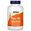 Жирні кислоти NOW Flax Oil 1000 mg, 120 вегакапсул - мініатюра 1