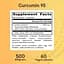 Куркумін Jarrow Formulas Curcumin 95, 500 мг 60 капсул - мініатюра 4