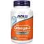 Жирные кислоты NOW Molecularly Distilled Omega-3, 90 капсул - миниатюра 1