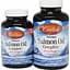 Лососевый жир Carlson Salmon Oil Complete 120+60 желатиновых капсул - миниатюра 1