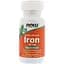 Залізо подвійний концентрації Now Foods Iron 36 мг 90 капсул - мініатюра 1