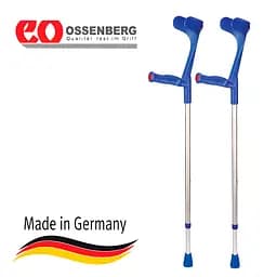 Підлокітна милиця Ossenberg Klassiker 220 DSKBL Soft синя з м'якою анатомічною рукояткою - мініатюра 9