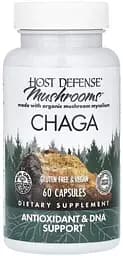Натуральна добавка Host Defense Chaga, 60 капсул