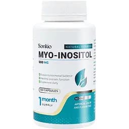 Міо-інозитол Sonkio Myo-Inositol 500 мг 120 капсул (400-120)