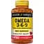 Потрійна Омега 3-6-9 Mason Natural Fish, Flax & Borage Oils олія риби, льону та огірника 1.200 мг 60 гелевих капсул - мініатюра 1