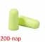 Беруші для сну 3М E.A.R. Soft Yellow Neon SNR 36 дБ 200 пар (866-02-200p) - мініатюра 1
