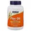 Жирні кислоти NOW Flax Oil 1000 mg, 100 капсул - мініатюра 1