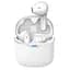 Слуховий апарат AIMED Hearing Aid NO-EARBUDS Series P18 з підключенням Bluetooth та кейсом для зарядки колір білий - мініатюра 1