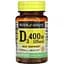 Вітамін D3 Mason Natural 10 мкг 100 капсул - мініатюра 1