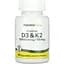 Вітамін D3 + Вітамін К2 NaturesPlus 90 капсул - мініатюра 1